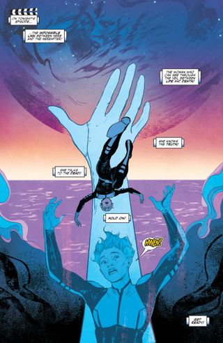 Doctor Mirage reflecting on her life.